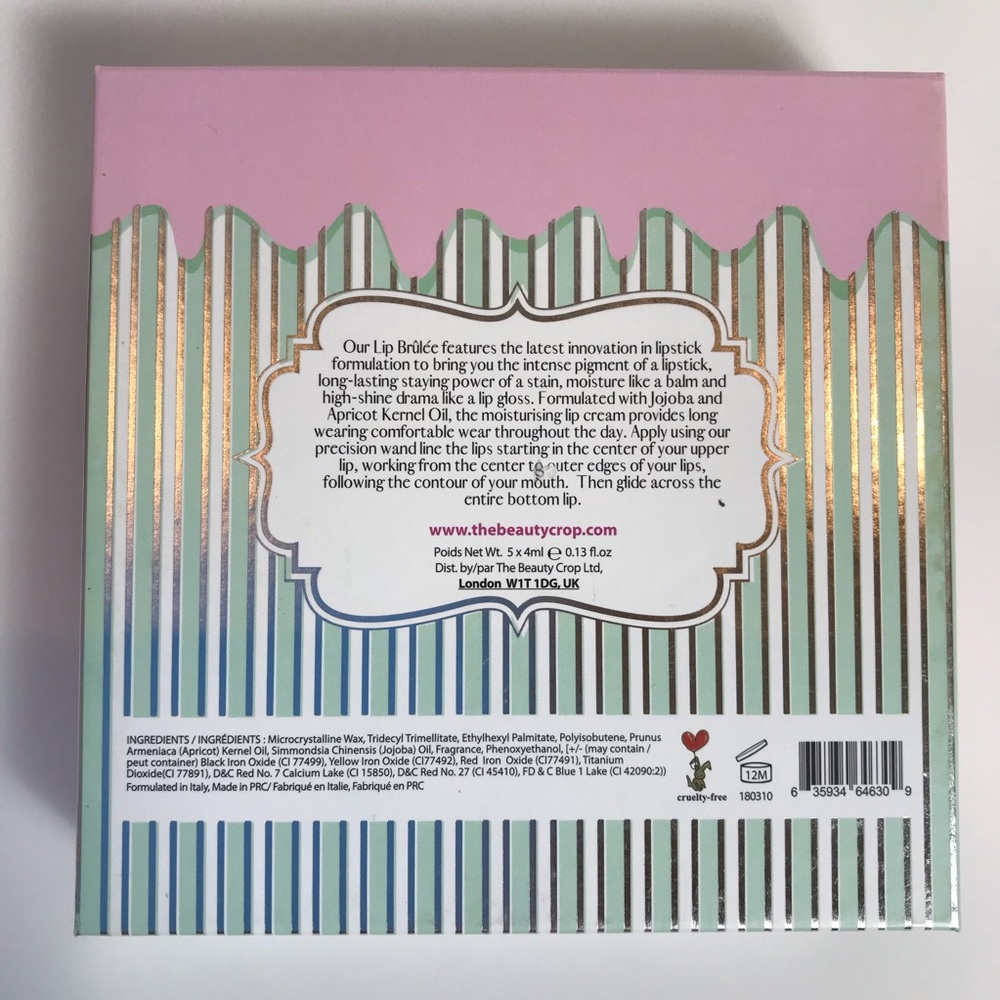 The Beauty Crop Lip Brûlée Set BNIB - Picture 3 of 5